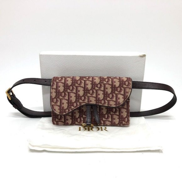 Christian Dior Trotter SADDLE belt pouch Waist pouch body bag - Picture 2 of 14
